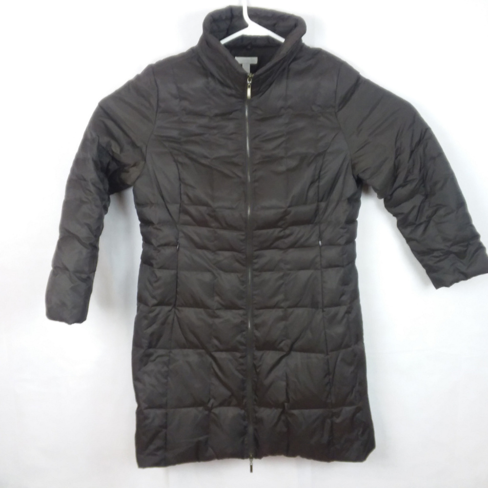 Charter Club Feather Down Quilted Trench Coat
